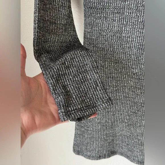 White House Black Market Gray Cowl Neck Sweater Women’s Size Medium - Picture 3 of 5